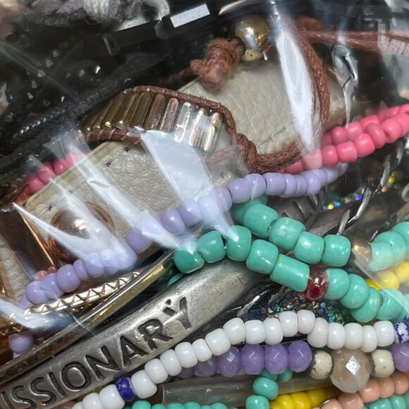 Craft Jewelry Lot 1lb, Beads, Charms, Findings, Rhinestones, Custom Send Request - Picture 8 of 15